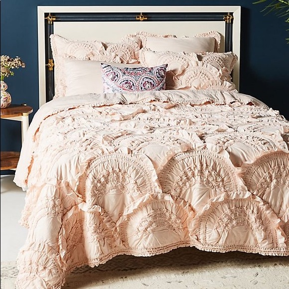 Anthropologie Other - 🌸Host Pick🌸 Anthropologie Rivulets Queen Quilt